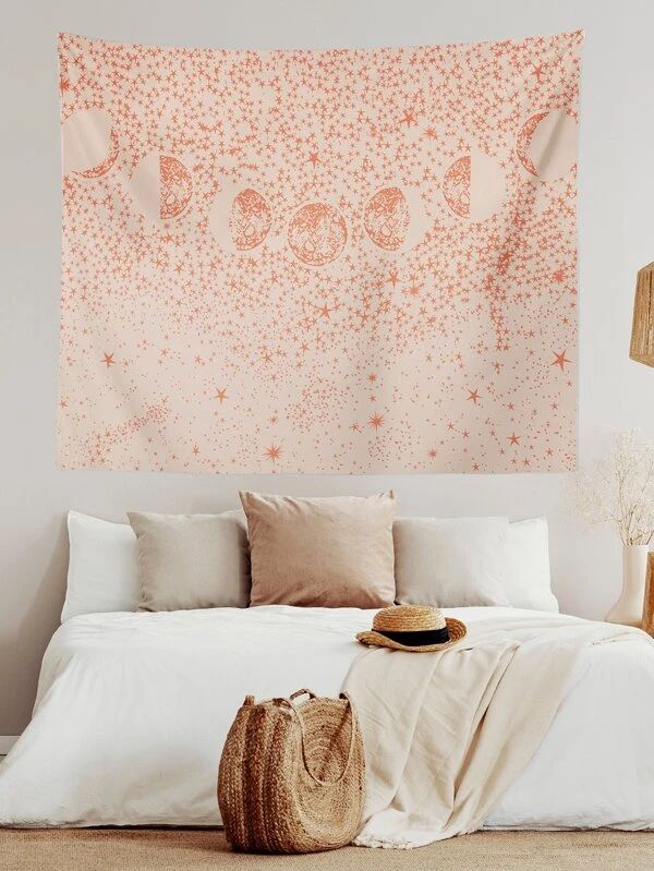 Star & Moon Tapestry
