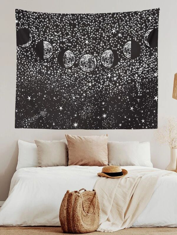 Star & Moon Tapestry
