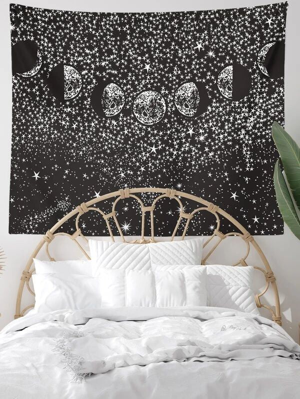 Star & Moon Tapestry