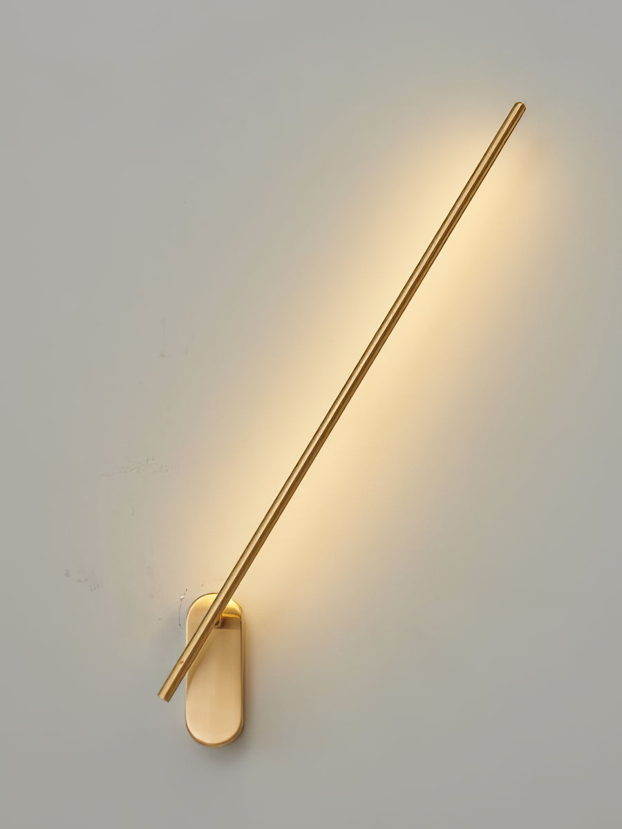 Stick Shaped Metal Sconce