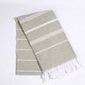 Cotton Turkish Bath Towel with Tassels