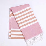 Cotton Turkish Bath Towel with Tassels