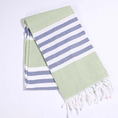 Cotton Turkish Bath Towel with Tassels