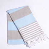 Cotton Turkish Bath Towel with Tassels