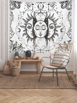 Sun & Moon Pattern Tapestry