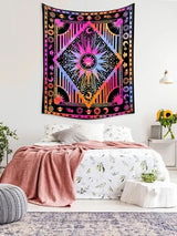 Sun & Moon Print Tapestry