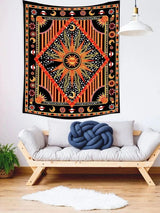 Sun & Moon Vintage Style Tapestry