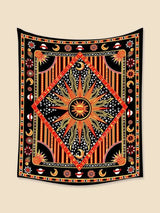 Sun & Moon Vintage Style Tapestry