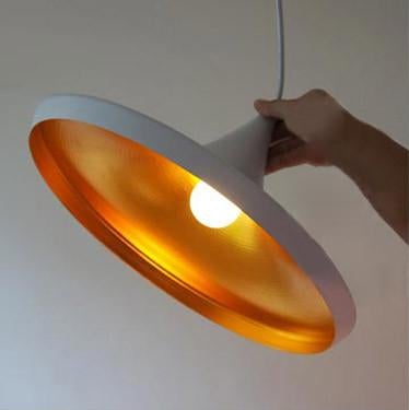 Modern Beat White Pendant Light