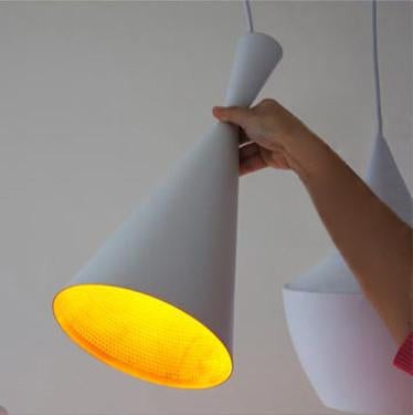 Modern Beat White Pendant Light