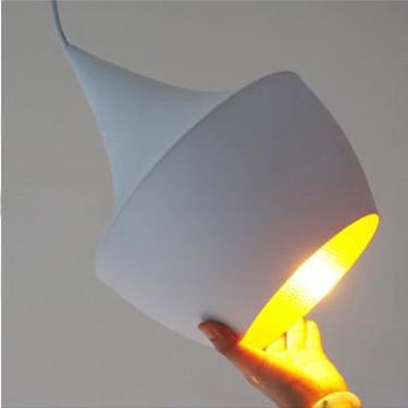 Modern Beat White Pendant Light