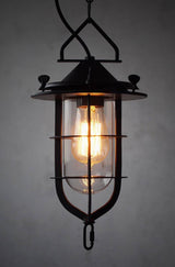 Lyndon Metal Cage Industrial Pendant Light