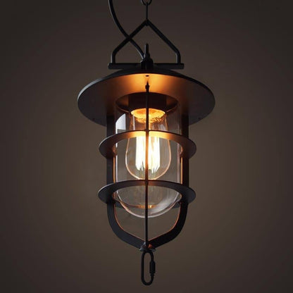 Lyndon Metal Cage Retro Industrial Wall Sconce Light