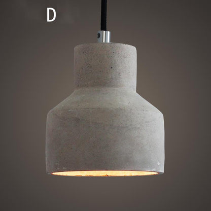 Concrete Oslo Minimalist Pendant Light