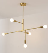 Cliff Brass chandelier 5Lights