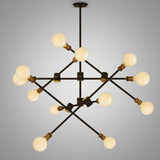 Circa pendant light - 6 lines (12 heads)