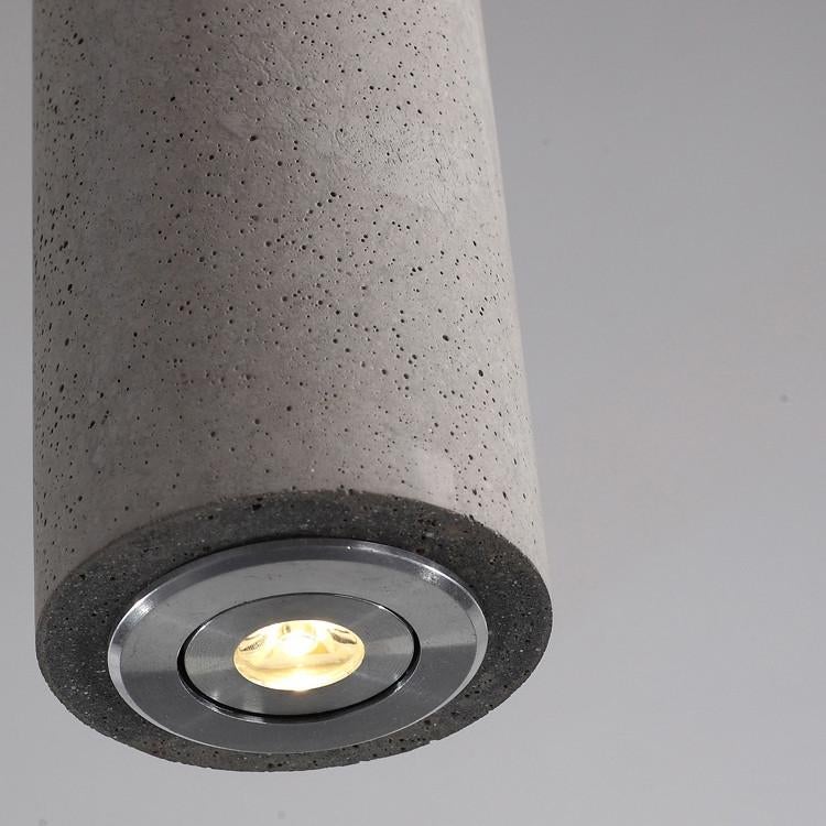 Concrete Pipe Pendant Light