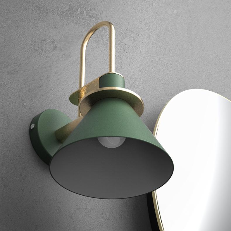 Brass Trumpet Modern Wall Light