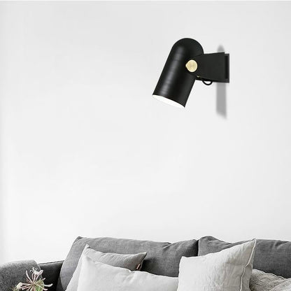 Black Spotlight Minimalist Wall Light