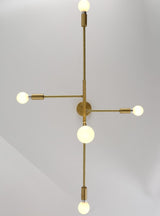 Cliff Brass chandelier 5Lights