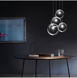 Glass Bubble Lamp Shade Pendant Ceiling Light