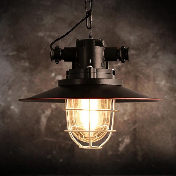 Otto Industrial Retro Pendant Light