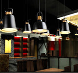 Newman Black Dome Industrial Loft Pendant Light