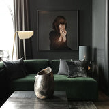 Hollow Carved Design Floor Lamp