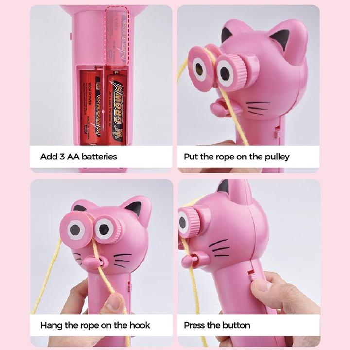 Rope Launcher Fun Electric Toy