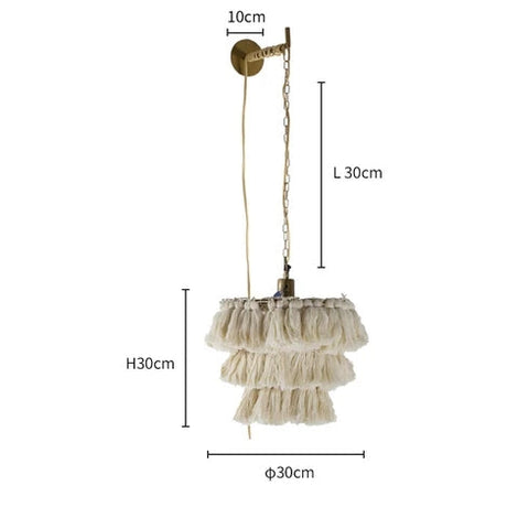 Creative Fela Tassel Chandelier for Living Room,Kitchen Island