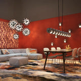 Mask Chandelier