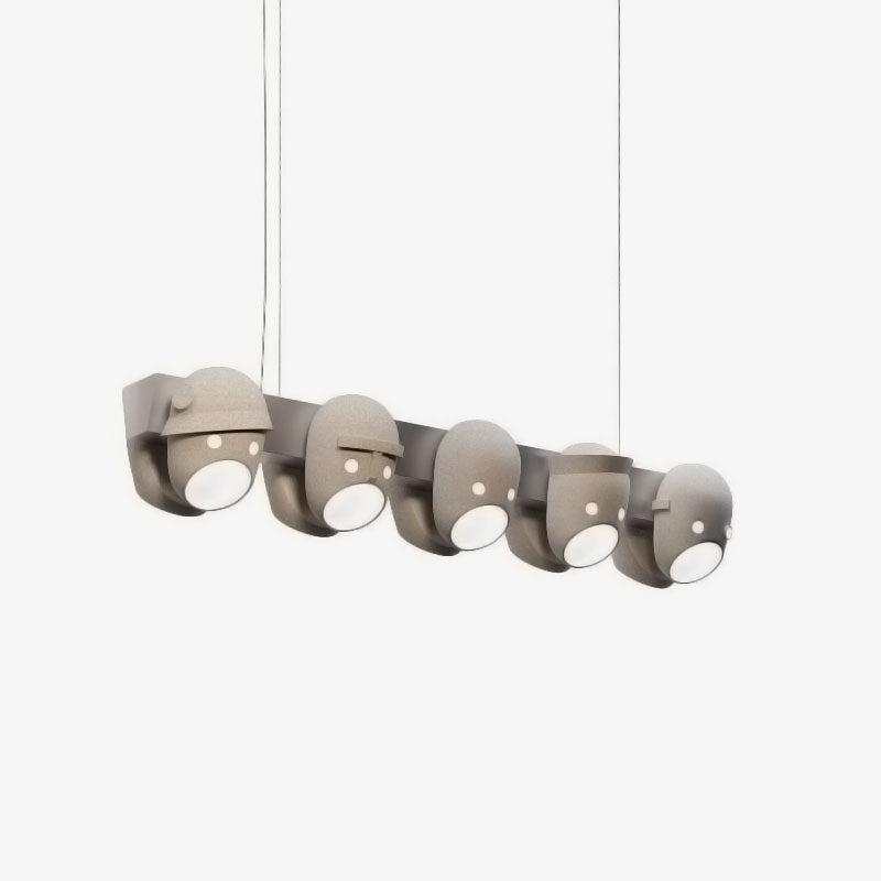 Mask Chandelier