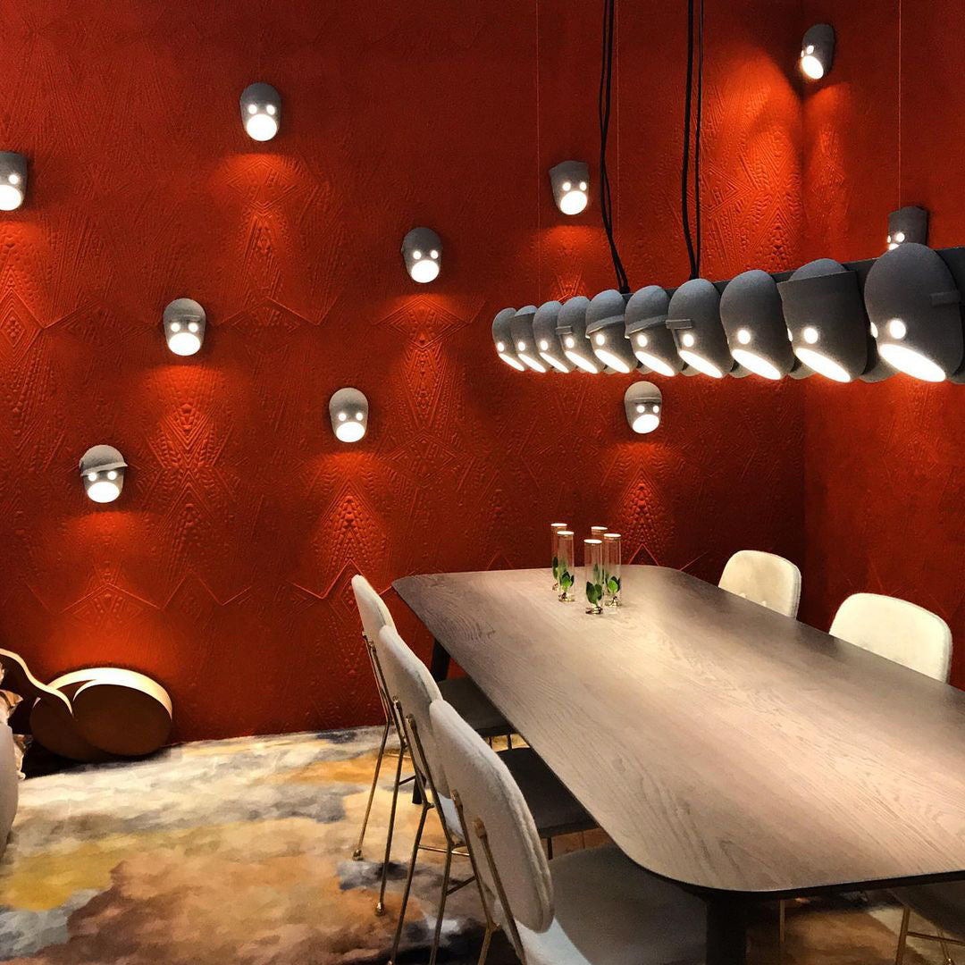 Mask Chandelier