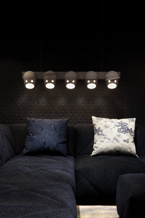 Mask Chandelier