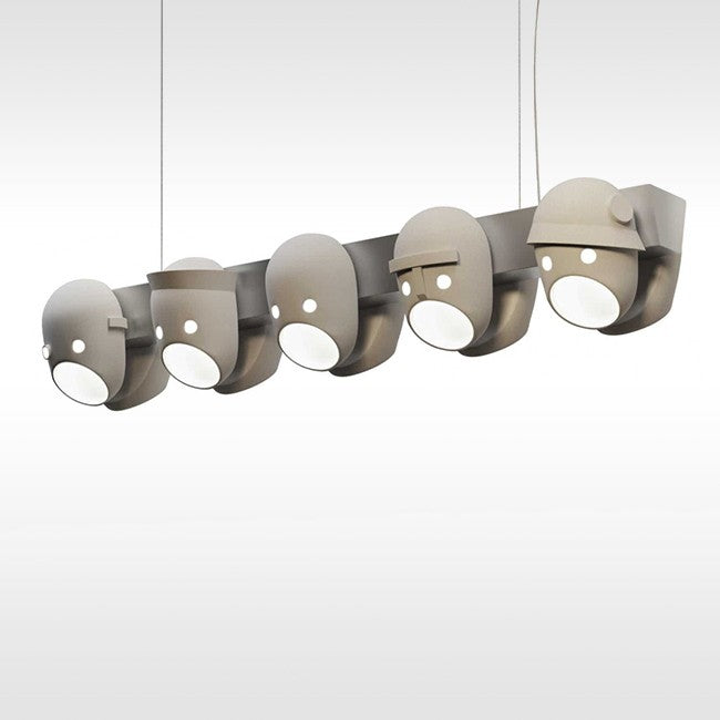 Mask Chandelier