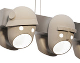 Mask Chandelier