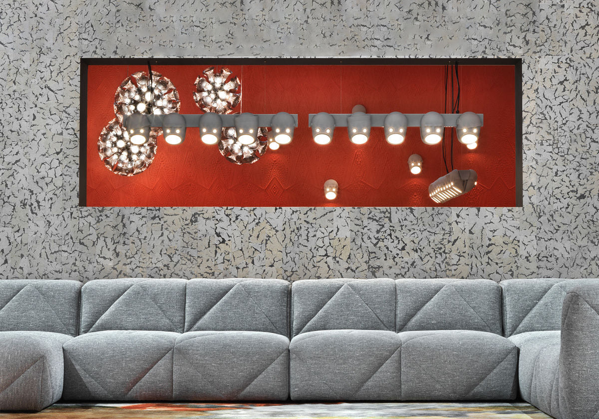 Mask Chandelier