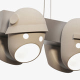 Mask Chandelier
