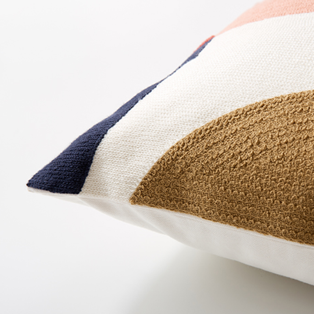 Candalla Color Block Abstract Pillow Cover