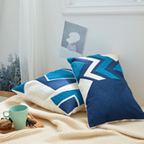 Symphony in Blue Pillow Cover