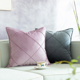 Modernistic Velvet Pillow Cover