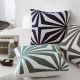 Kensley Abstract Embroidered Pillow Cover