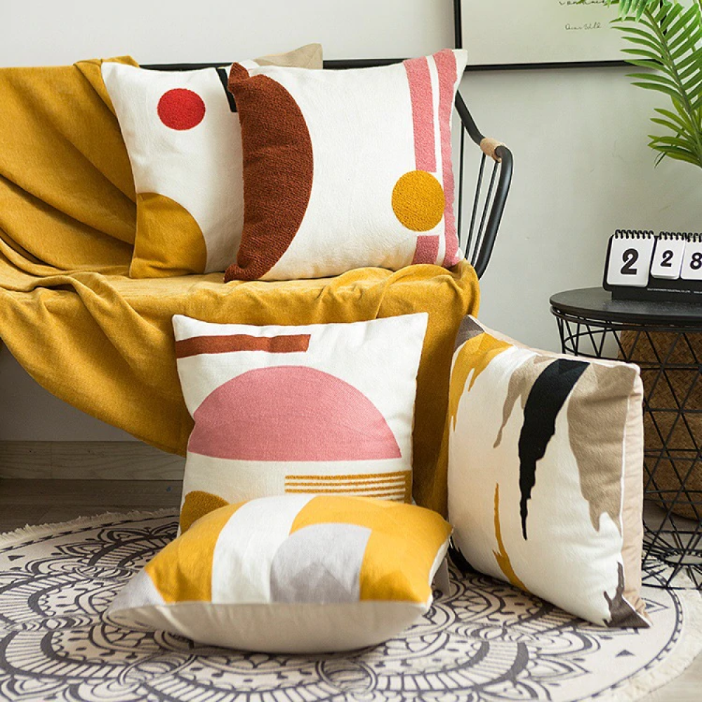 Sunset Abstract Pillow Covers