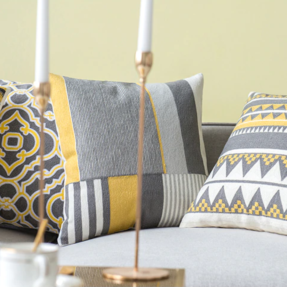 Ian Geometric Pillow Covers