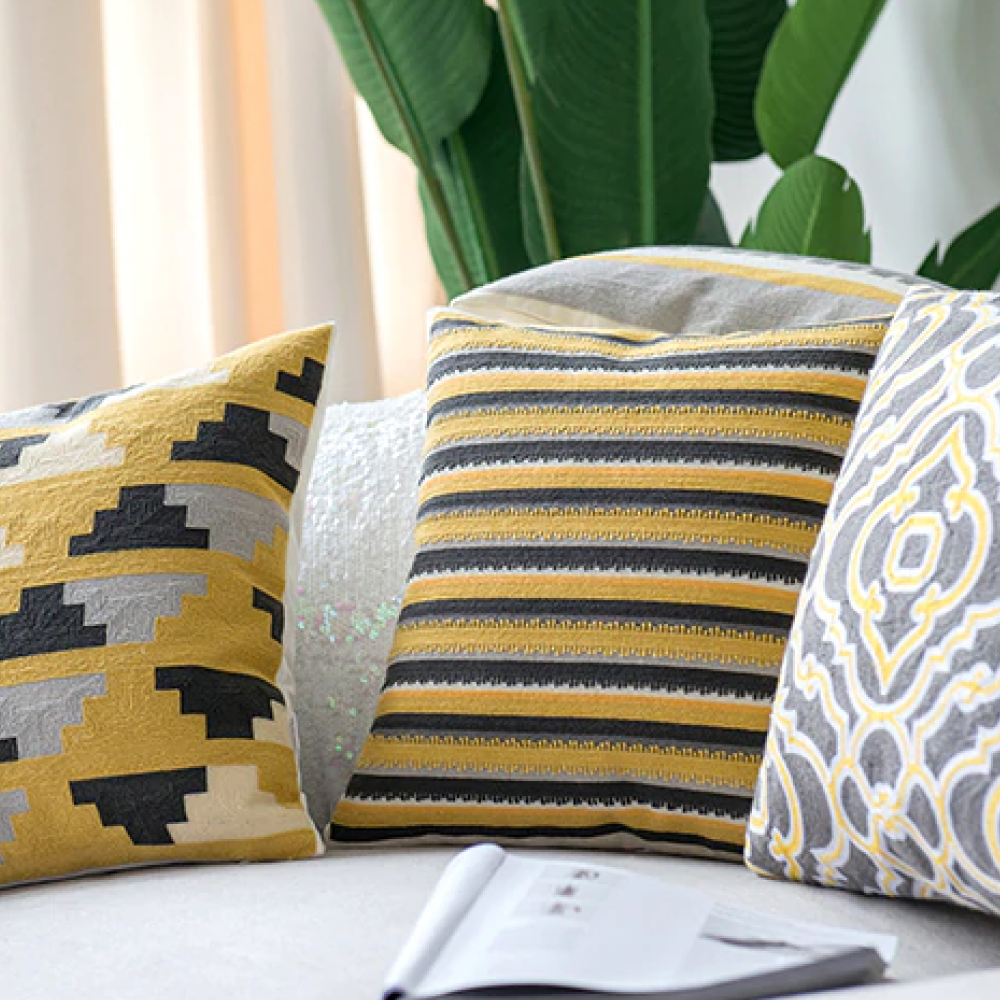 Ian Geometric Pillow Covers