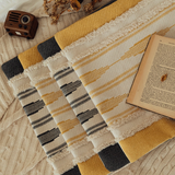 Boho Striped Pillow Cover