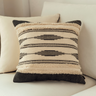 Boho Striped Pillow Cover