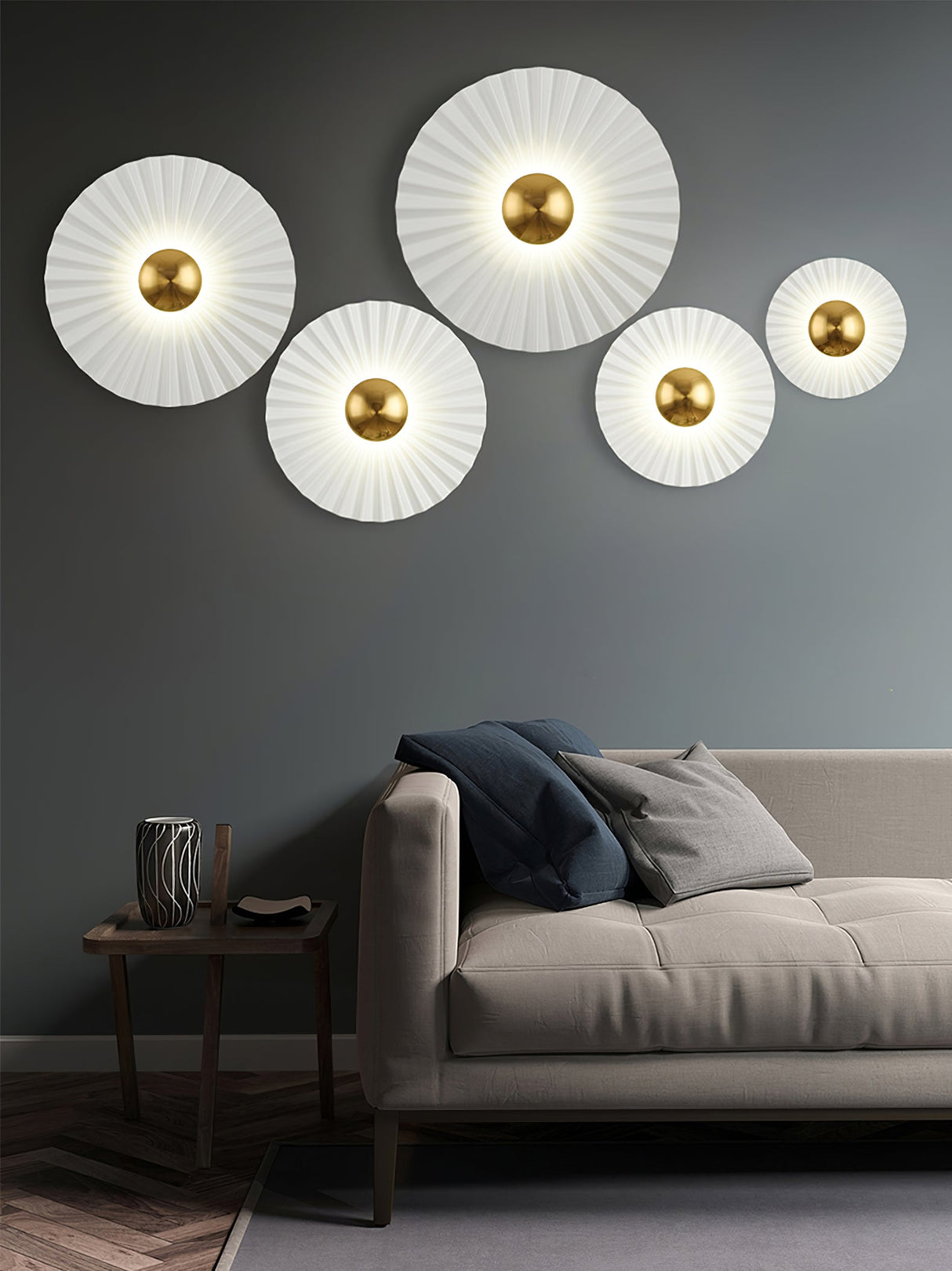 Tinsley Flush Wall Lamp