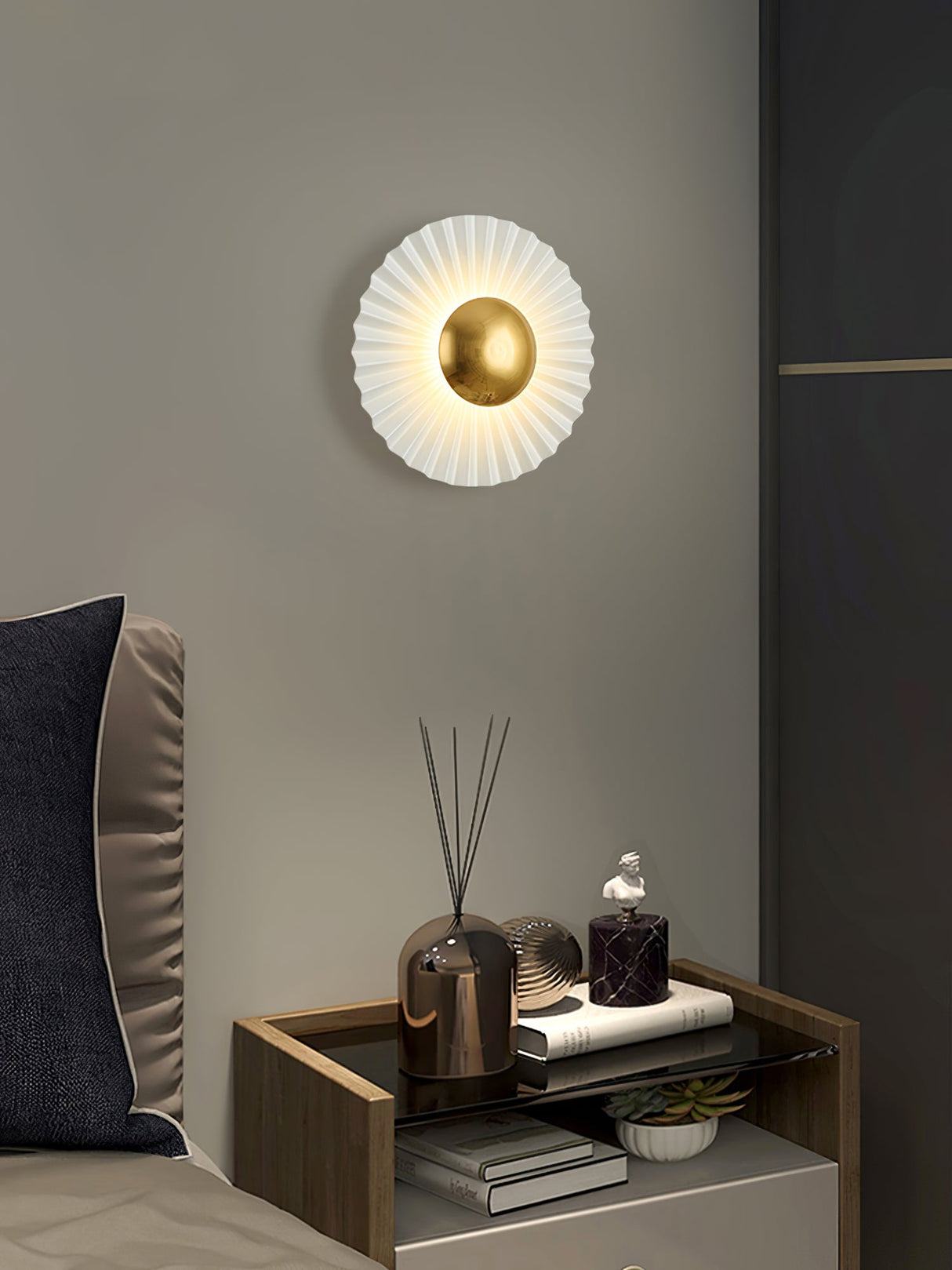 Tinsley Flush Wall Lamp