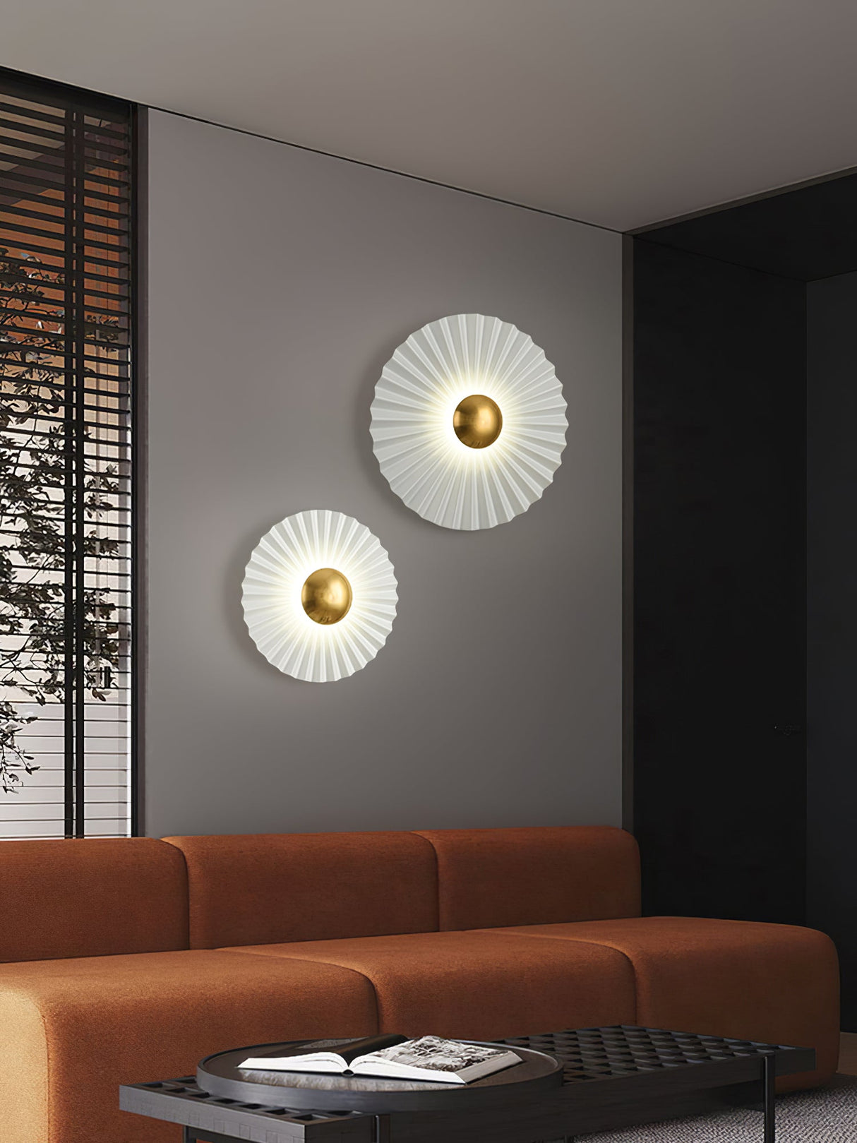 Tinsley Flush Wall Lamp